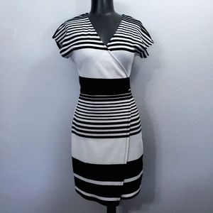 Rebel Sugar Faux Wrap Dress (S)